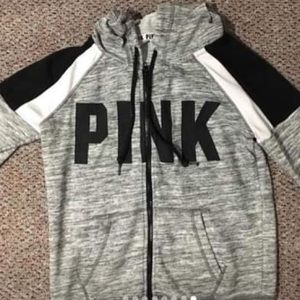 Pink hoodie